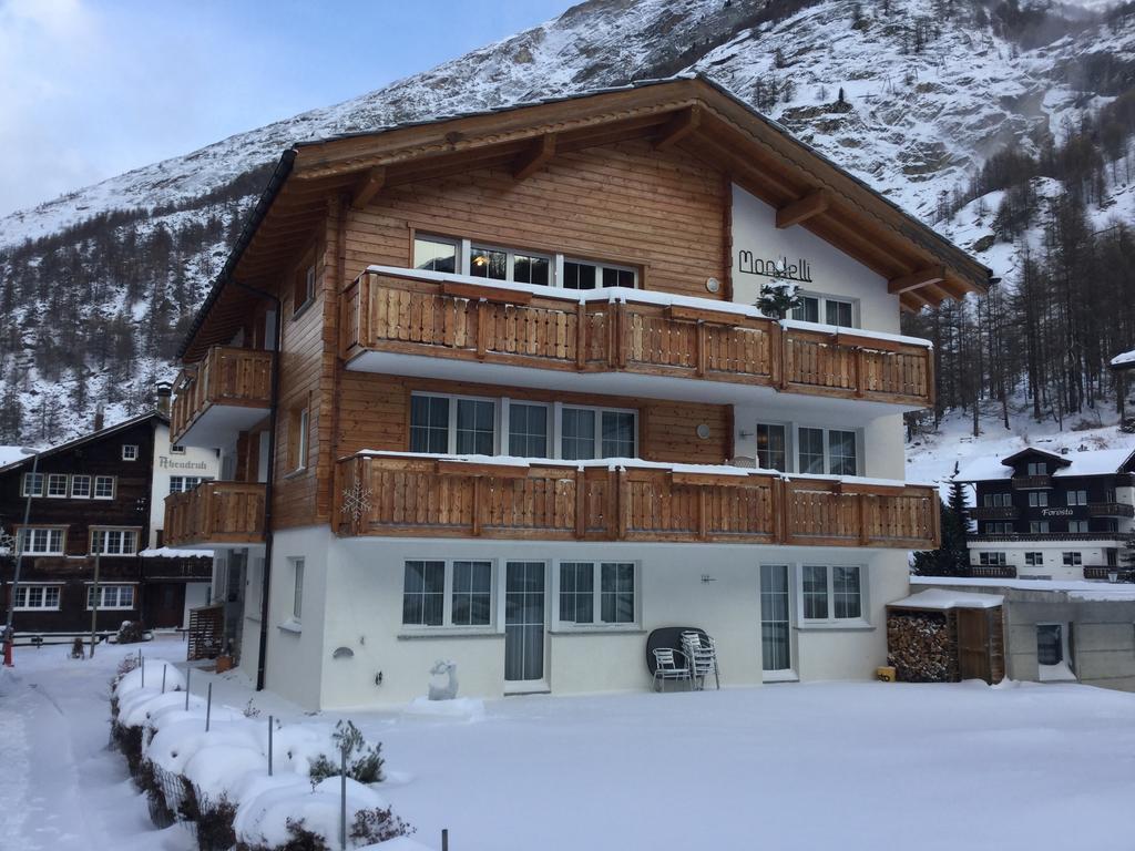 Haus Mondelli Apartment Saas-Almagell Exterior foto